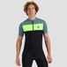 Rogelli Core Block Fietsshirt Heren - Korte Mouwen - Zwart/Fluor - 5XL