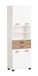 Schildmeyer Katta 701977 Hoge kast, mat wit/akoestische plaat-look, 59,8 x 32,6 x 180,9 cm