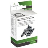 Quadrios 2102CA117 Wartel assortiment Waterbestendig PG7 PA66 Zwart 1 set(s)