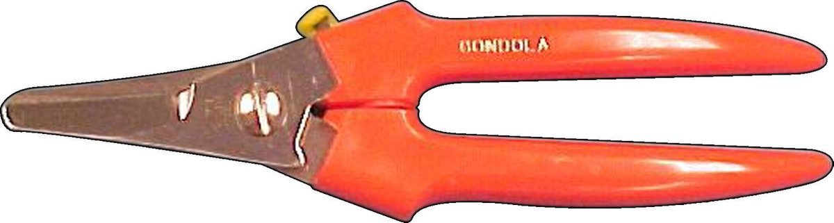 Selected W-selected Gondola Allesknipper groot oranje met sluiting 19 cm