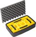 Peli 1485AIRDS set met gevoerde scheidingswanden, accessoires voor Peli Air Original, compatibel met: Peli Air 1485, kleur: zwart/geel