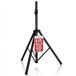 Pyle Speaker Stand, Monitor Stand, Luidsprekerstandaard met Verstelbare Hoogte van 100 cm tot 180 cm, Tripod met Veiligheidspin en Spanvergrendeling voor Stabiliteit