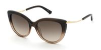 Nina Ricci SNR437 Vrouwen Zonnebril - Bruin