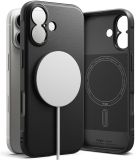 Ringke Onyx Magnetic | Hoesje Geschikt voor Apple iPhone 17 | Compatibel met MagSafe / Qi2 | Back Cover Flexibel TPU | Zwart