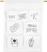 Creativ Company CC Hanging Organiser, H: 46 cm, W: 34 cm, 145 g, white, 1 pc
