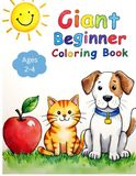 Giant Beginner Coloring Book