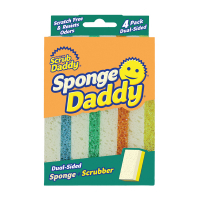 Scrub Daddy Scrub Daddy | Sponge Daddy schuurspons (4 stuks)
