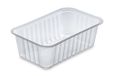 Guillin Alphacel MCL760TP Pack van 6 zakjes 100 aluminium schalen scellable, kunststof, transparant, 17,7 x 11,3 x 5,7 cm