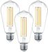 HOFTRONIC Set van 3 Smart E27 LED Filament Lamp - 7 Watt 806 lumen - ST64 Helder - 1800-3000K - Dimbaar - Edison lamp