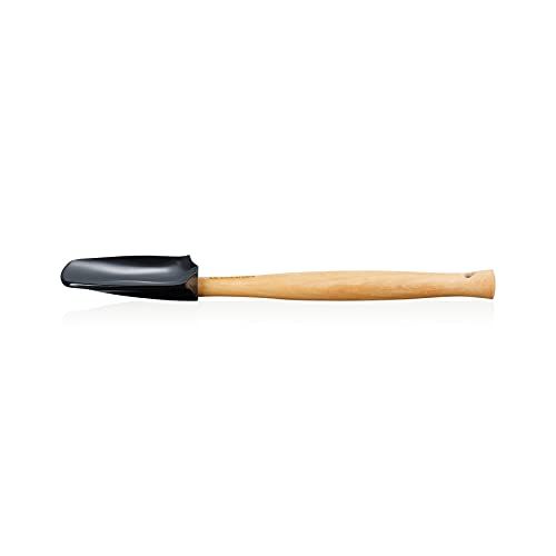Le Creuset Ambachtelijke pollepel - groot - 28 cm - siliconen - zwart onyx