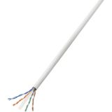 Tru Components Netwerkkabel CAT 6 U/UTP 4 x 2 x 0.27 mm² Wit 50 m