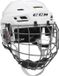 CCM Tacks 310 Combo Casque de hockey sur glace Blanc S