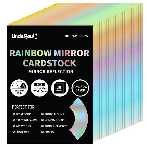 Uncle UAP19LS25 Regenboogspiegelkarton A4 250 g/m²