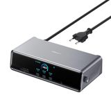 Anker Prime Prime 14-poorts dockingstation met drievoudige weergave | DisplayLink, USB-C 140 W max, Smart Display, ventilator, 8K Max, voor macOS en Windows (DisplayLink-stuurprogramma vereist)