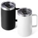 Gobelet isotherme en acier inoxydable de 700 ml, avec couvercle et paille