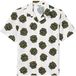 LACOSTE T-shirt Geweven, blanc/jaune/noir