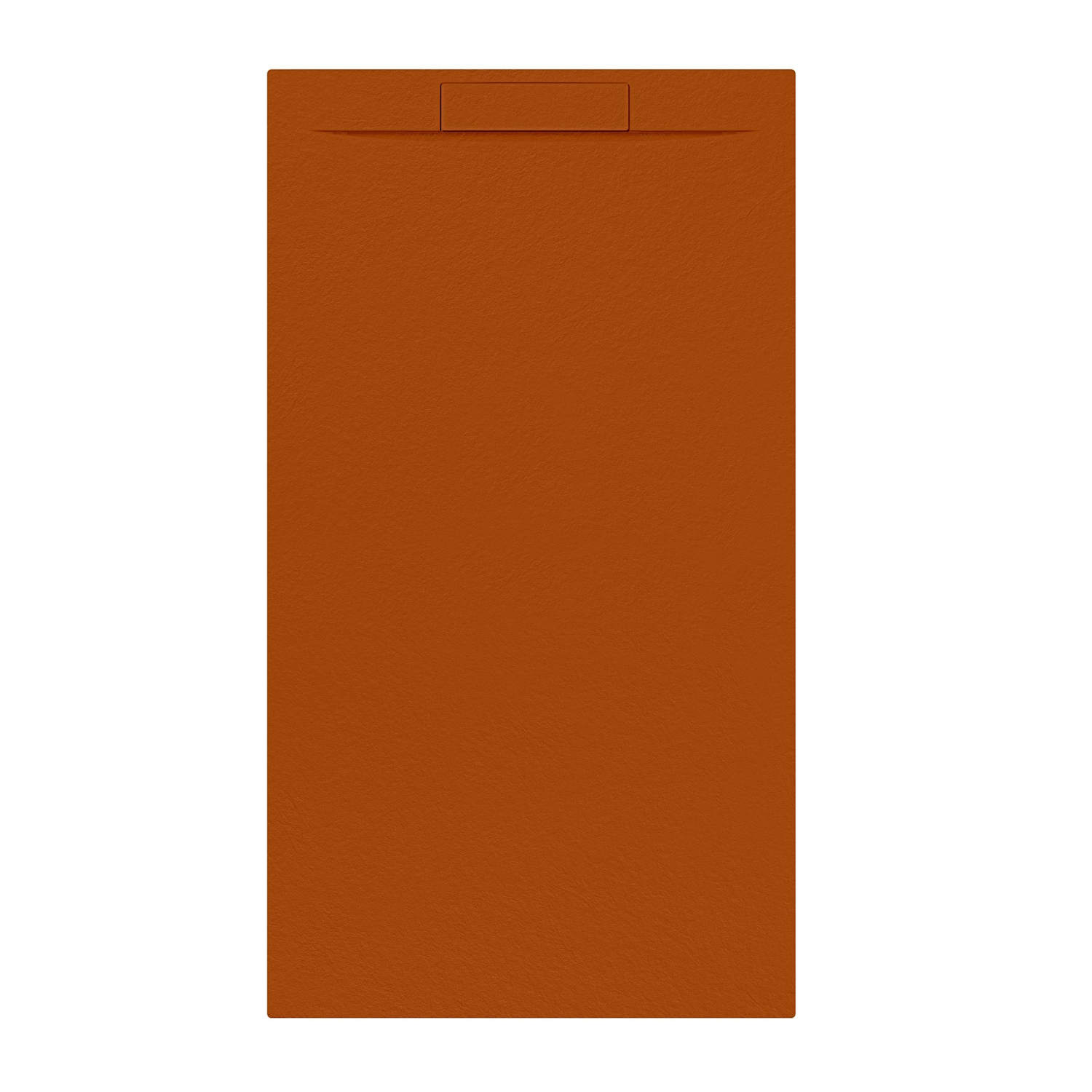 Allibert Douchebak + sifon allibert rectangle 160x90 cm satijn koper oranje