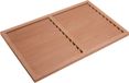 Evolar WPC Achterplaat voor Airco Omkasting Tropical Teak Large