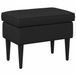 vidaXL Voetenbank Zwart 55 x 35 x 41 cm Stof