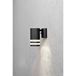 Konstsmide Modena Big 7515-750 Buitenlamp (wand) Halogeen GU10 35 W Zwart