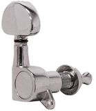 GEWA Mechanische gitaar chroom, grote grove knop, hoek 135°