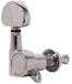 GEWA Mechanische gitaar chroom, grote grove knop, hoek 135°