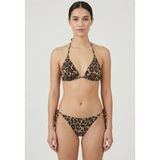 & Other Stories Isa Triangle Bikini Top Beige