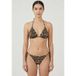 & Other Stories Isa Triangle Bikini Top Beige