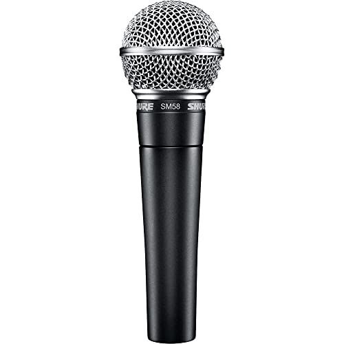Shure SM58-LCE Dynamische microfoon voor stem, professioneel gebruik in live optredens, geluids- en opnamestudio - (kabel niet inbegrepen)