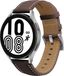 By Qubix Qubix Garmin Venu / Sq / Sq2 / 2 plus - Premium Leather bandje - Donkerbruin