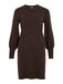 VILA Robe 'VIKERRY' chocolat brun