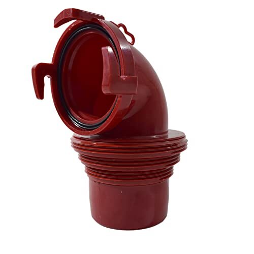 Valterra Valterra F02-3112 EZ Koppeling 90° Bajonet Riool Montage, Rood