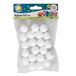 Craft Planet Polystyreen ballen 20 stuks, wit, 2 cm