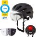 GOOFF RIDER Casque de vélo avec visière photochromique et éclairage