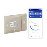 Bticino XM8002E thermostaat, wifi, New Smarther2 met Netatmo, zandkleuren
