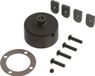 Horizon AR310433 Diff Case Set Zwart Metaal