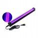 Lampe 48 LED, UV-licht, 395-400nm, 10W, stekker, geschikt voor wand- of plafondmontage, 230V, ultraviolet