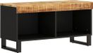 vidaXL - Meuble TV - 85x33x43,5 cm - massif - manguier