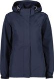 Cmp Zip Hood 32x5826 Afneembare Jas Blauw XS Vrouw