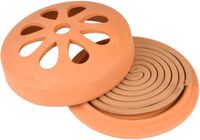 Terracotta Esschert Design Citronella Spiraal - Terracotta Houder - 10 Stuks
