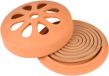 Terracotta Esschert Design Citronella Spiraal - Terracotta Houder - 10 Stuks