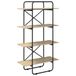 vidaXL Boekenplank - 4-laags - 60 x 35 x 140 cm - PB - Sonoma Eiken