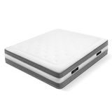 WIN REST Matras 105 x 180 cm, visco-elastisch en dubbelzijdig, model Allen, 29 cm hoogte, Cloudfoam-kern met gemiddelde sterkte, stretchstof, hypoallergeen, gemaakt in Spanje