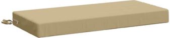 vidaXL Bankkussen SOEST 100% Polyester Beige 60 x 40 x 8 cm