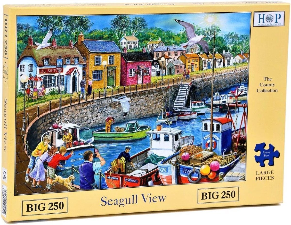 House Of Puzzles Seagull View Puzzel 250 XL stukjes