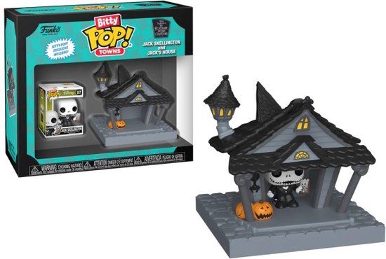 Funko The Nightmare Before Christmas Jack Skellington (Bitty Pop!) vinylfiguur 07