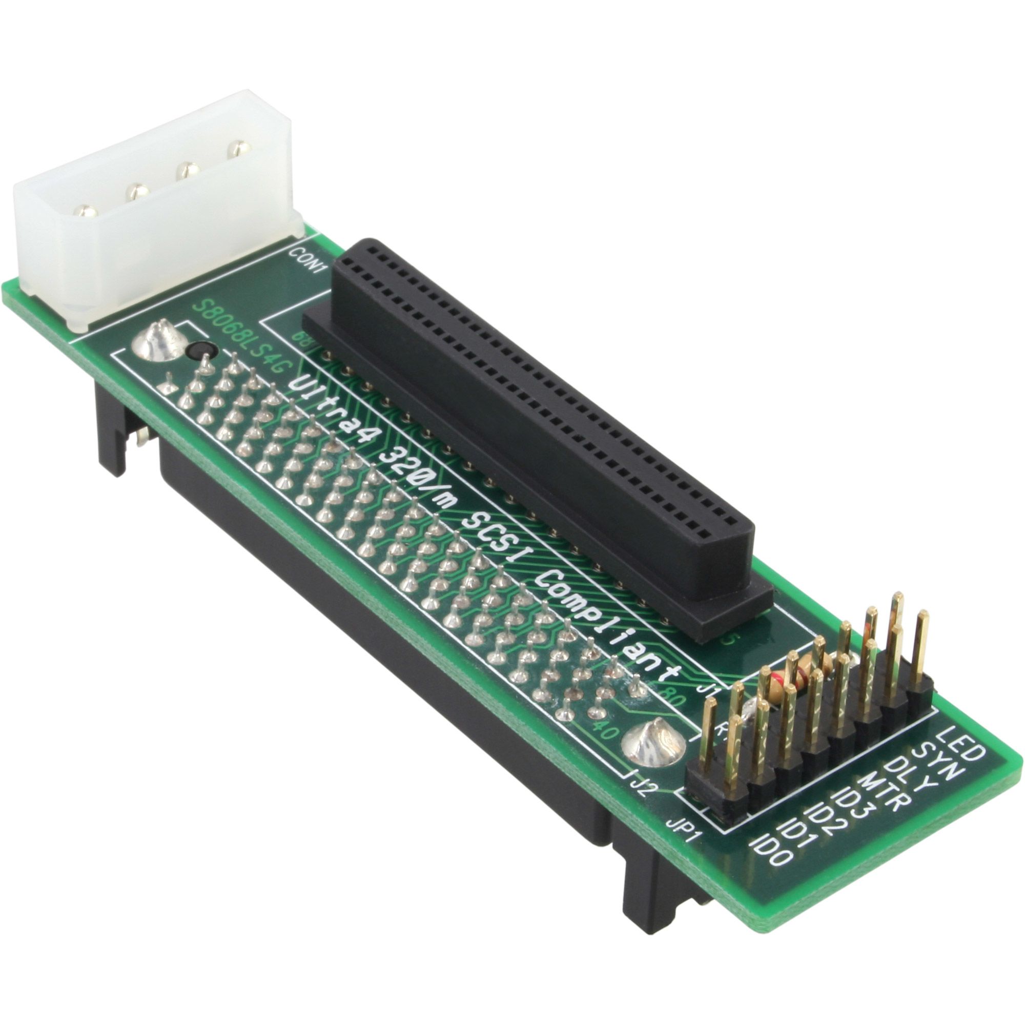 InLine 82680 Interne SCSI-adapter 80-pin naar 68-pin Zwart, Groen