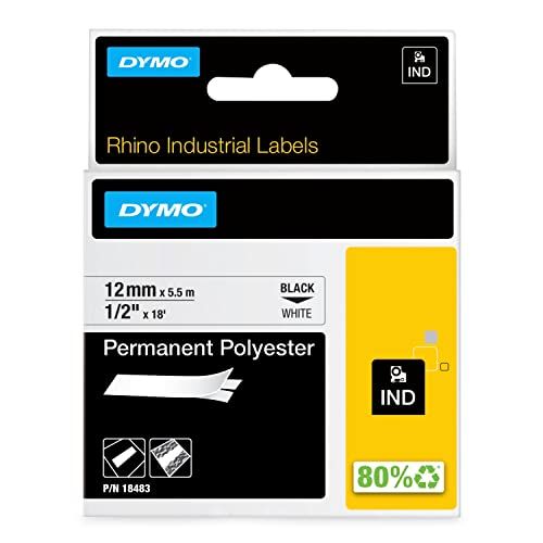 DYMO Rhino Industrie Permanente Polyester Etiketten