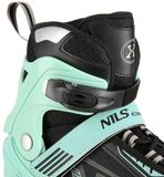 Nils Extreme NA11230A - LED Rolschaatsen - Groen - ABEC7 - Verstelbaar