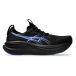 ASICS Gel-Nimbus 28 Black/Neon Blue Sneakers voor heren
